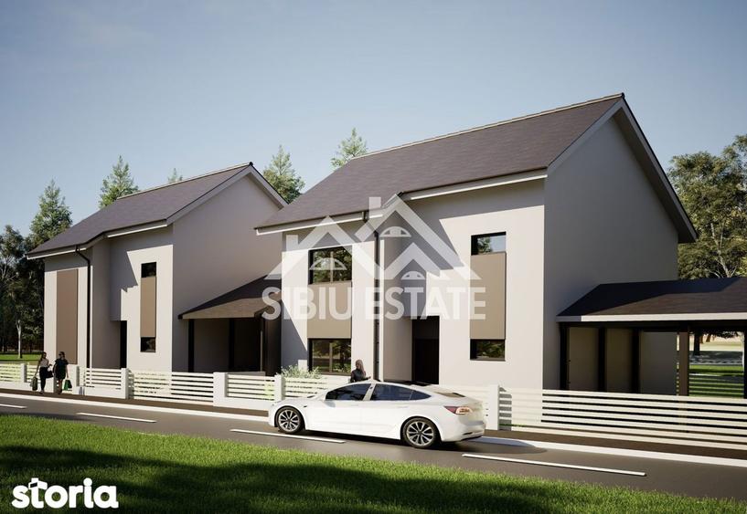 Casa Sibiu 4 camere, 2bai, terasa, carport, locatie Selimbar - 9