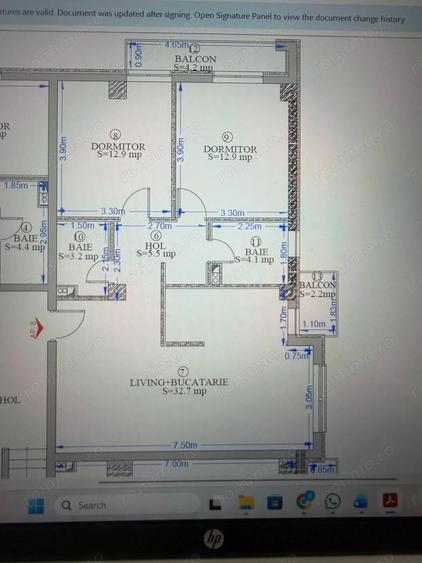 Apartament cu 3 camere decomandat în Torontalului