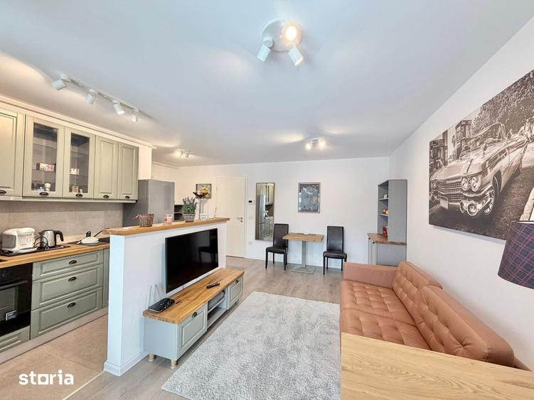 Apartament cu 2 camere, mobilat în Tractorul