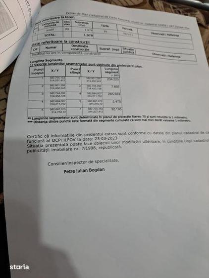Teren de 1979 mp, în Dărăști-Ilfov