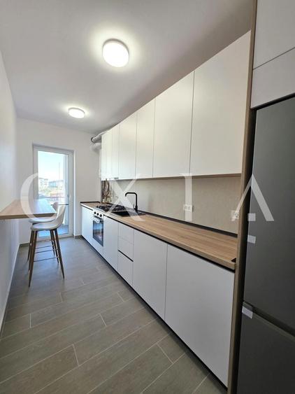 Apartament cu 2 camere semidecomandat, mobilat în Giroc