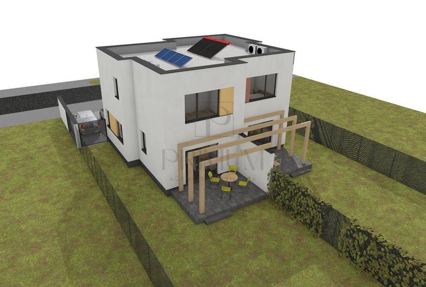 Duplex cu 3 camere cu Canalizare în Moșnița Nouă