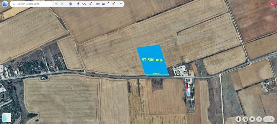 Teren Construcții intravilan de 57500 mp, în Exterior Sud