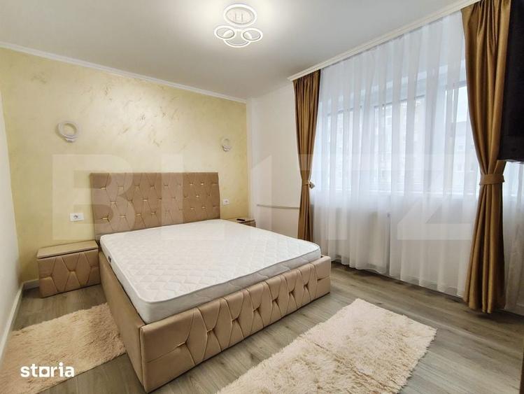 Apartament cu 2 camere, mobilat în Nufărul
