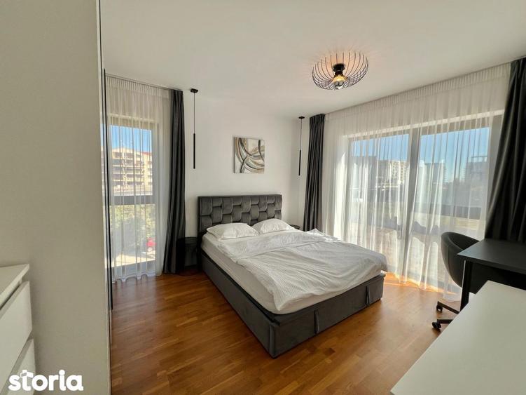 Apartament cu 2 camere decomandat, mobilat în Băneasa