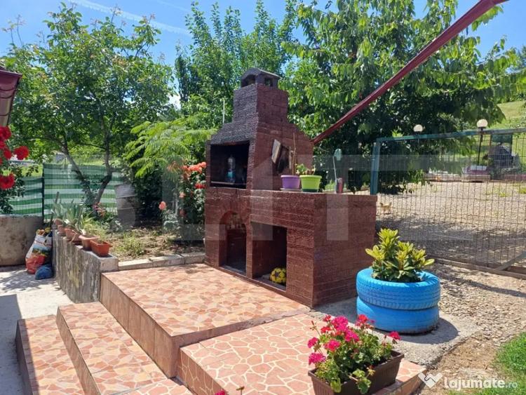 Casă cu 2 camere cu Teren 3500 Mp în Central