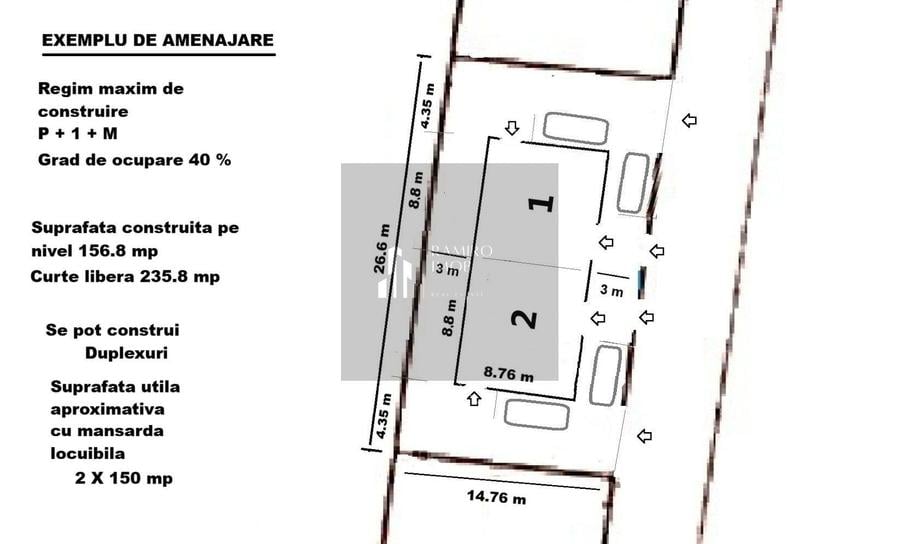 Teren intravilan 392mp deschidere 26m Orasul Pantelimon langa lac - 4