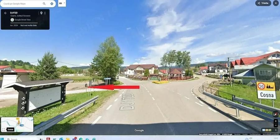 Teren de 28307 mp, în Coșna