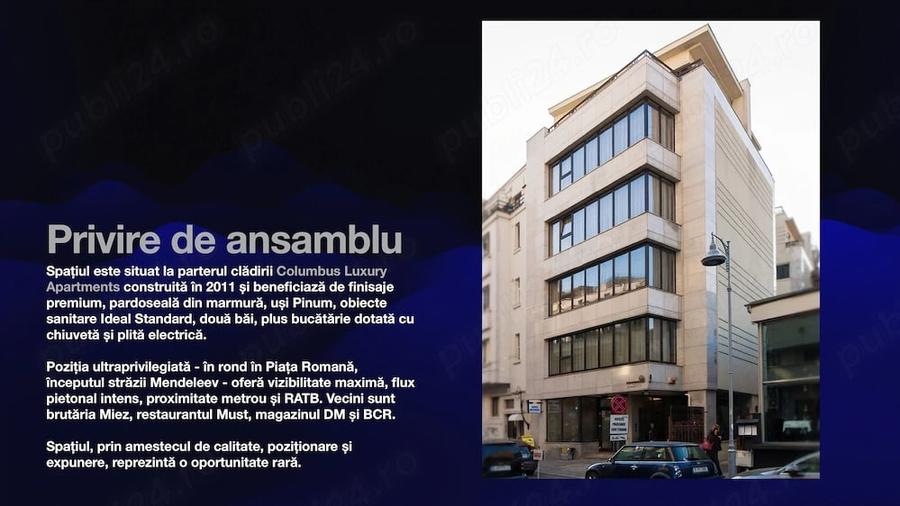 Spațiu comercial, de 81 mp, în Romană