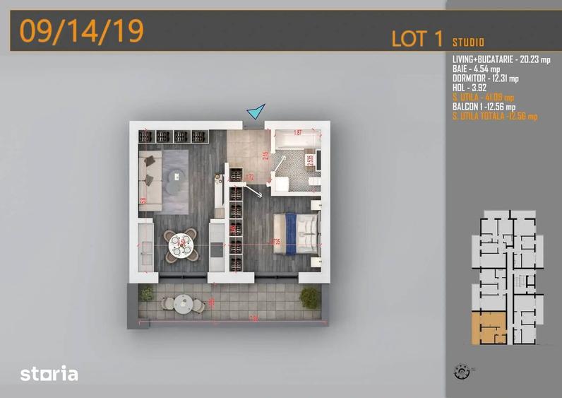 Apartament nou 2 camere etaj 1, aproape de metrou Nicolae Teclu - 3