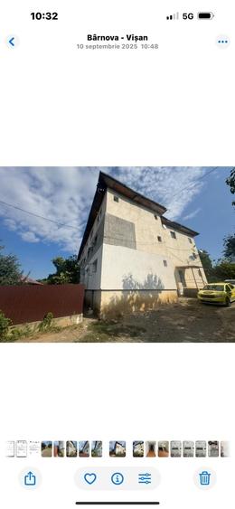 Apartament cu 2 camere semidecomandat în Vișan