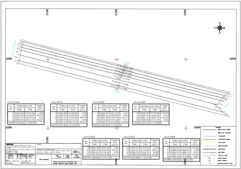 Teren de 36000 mp, în Exterior Vest