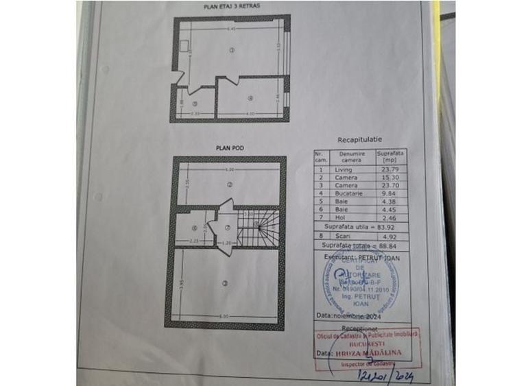 Apartament cu 3 camere decomandat în Militari