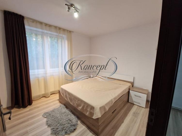 Apartament cu 2 camere semidecomandat, mobilat în Central