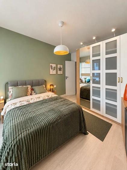 Apartament cu 2 camere, mobilat în Bucureștii Noi