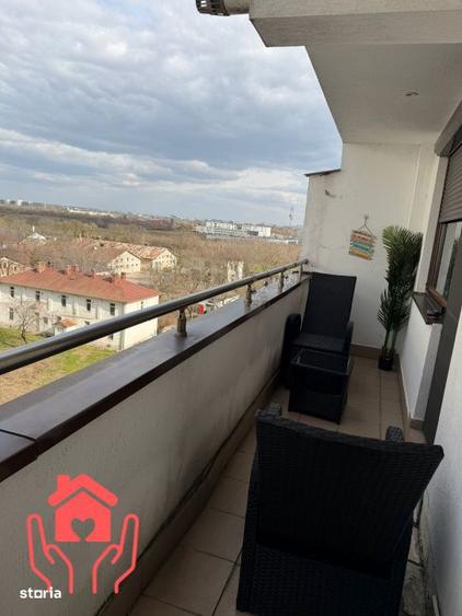 Apartament cu 2 camere, mobilat în Băneasa