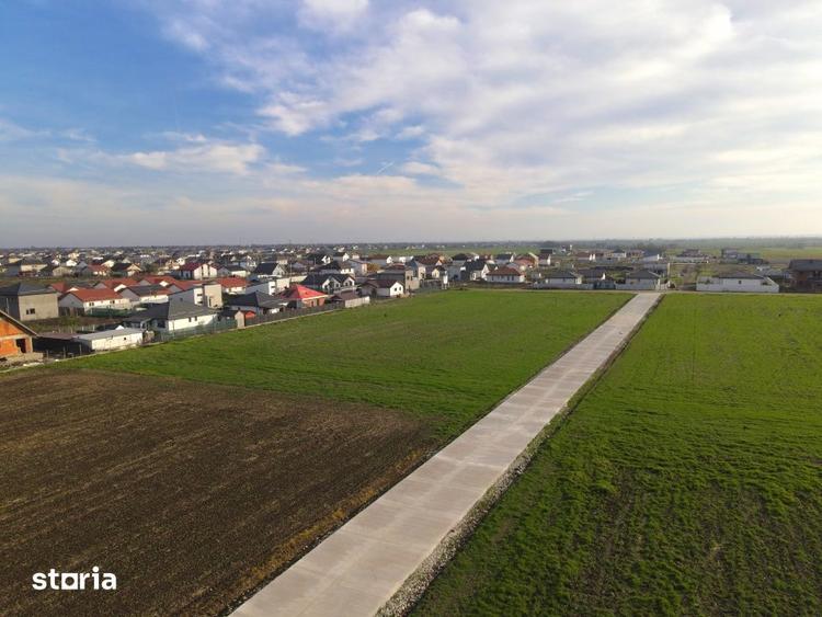 Loturi Intravilan In Rate Berceni | utilitati:curent,drum | #UG15 - 3