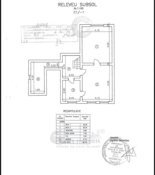 Casă cu 11 camere cu Teren 512 Mp în Târgu Cucu