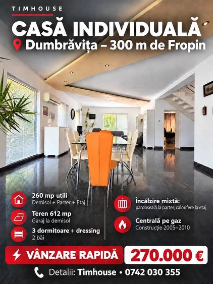 Casă cu Teren 612 Mp în Adjudu Vechi