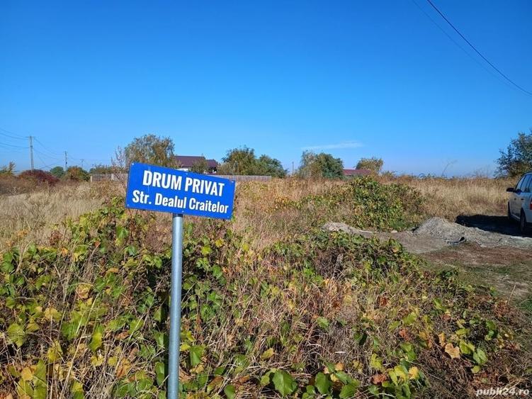 Teren de 704 mp, în Vișani