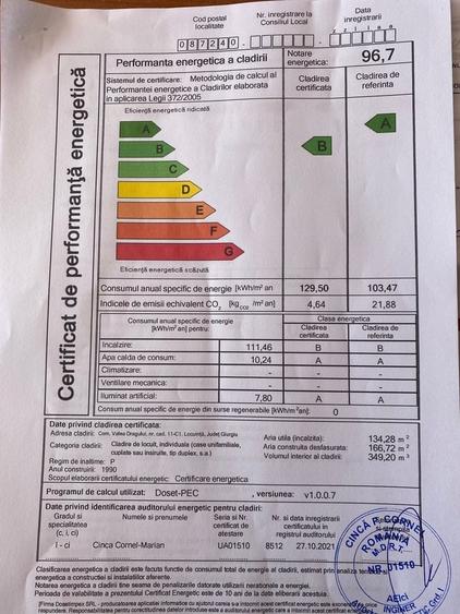 Casă cu 3 camere cu Teren 1942 Mp în Central