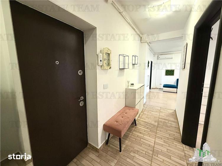 Apartament cu 3 camere, mobilat în Chiajna