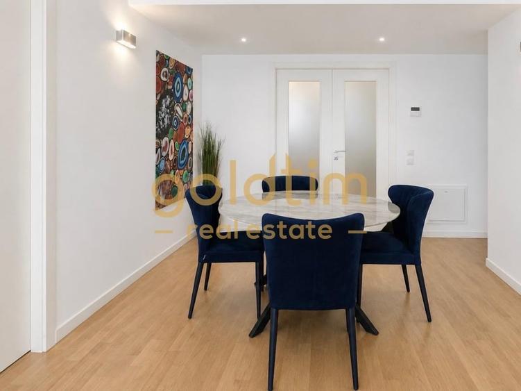 Apartament cu 3 camere semidecomandat, mobilat în Herăstrău