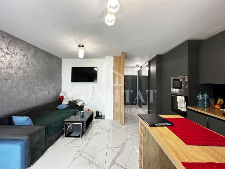 Apartament cu 2 camere semidecomandat, mobilat în Florești — fotografia 2