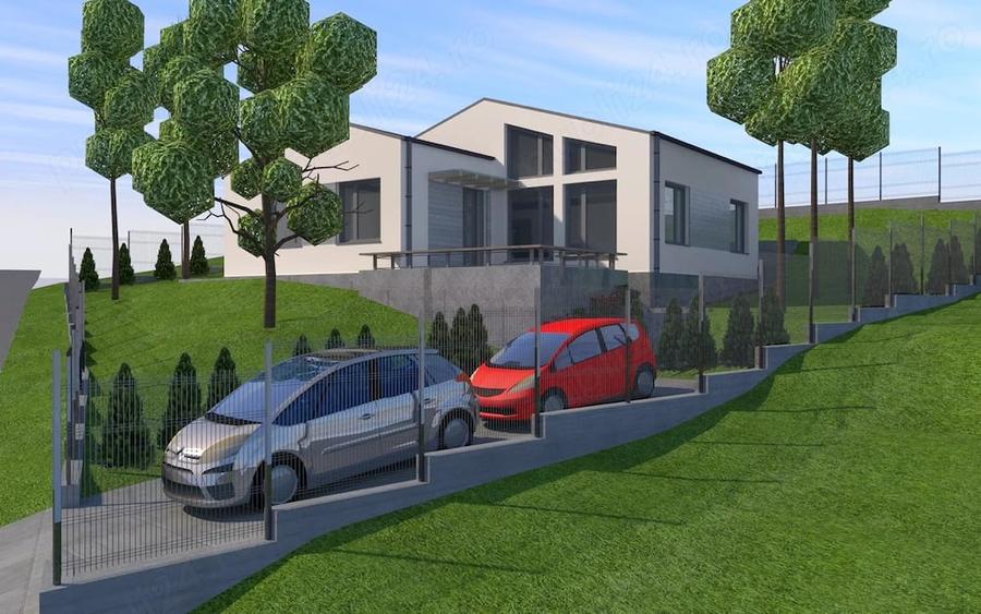 Casă cu Teren 626 Mp în Corunca