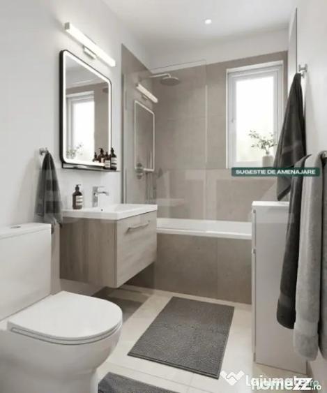 Apartament cu 3 camere decomandat în Central