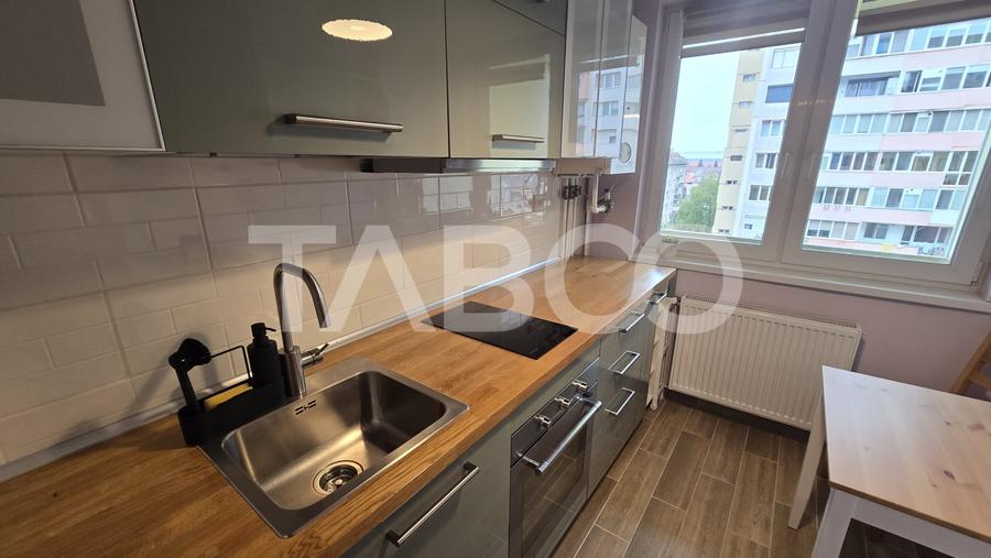 Apartament cu 2 camere semidecomandat, mobilat în Mihai Viteazul