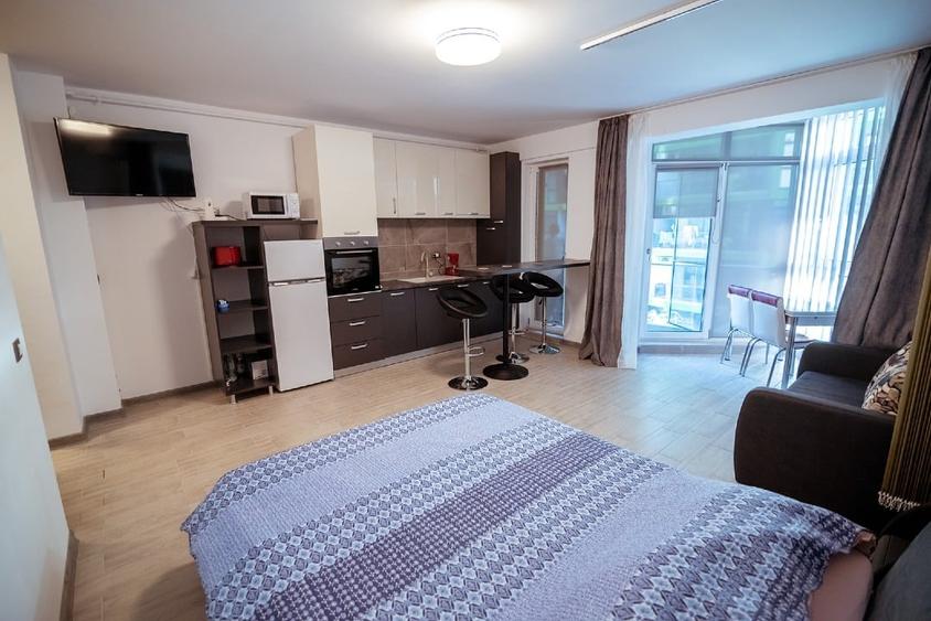 Garsonieră circulară, mobilată în Nord