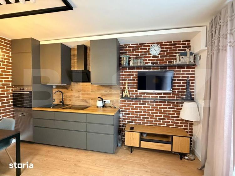 Apartament cu 2 camere, mobilat în Chinteni