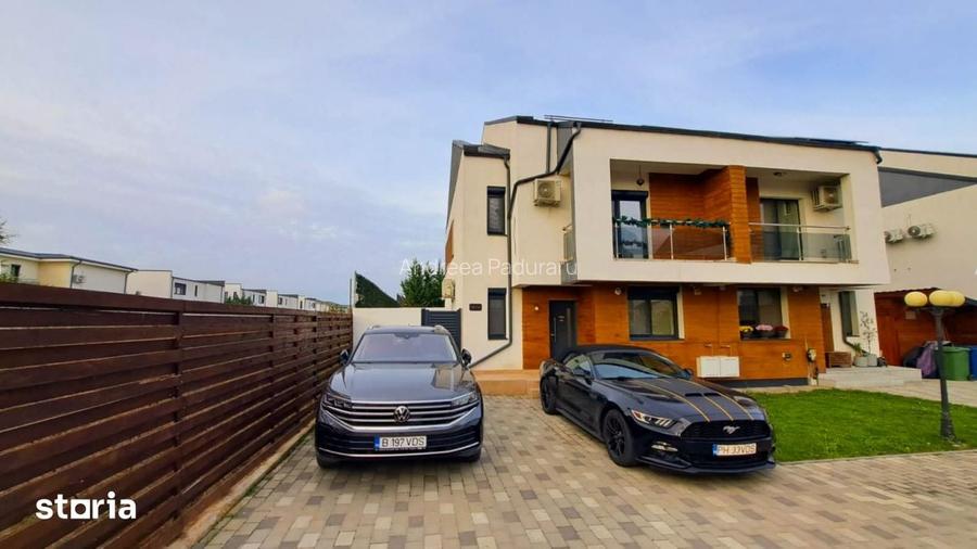 Vila Duplex Lux 5 camere de vanzare Tunari | Otopeni | Piscina incalzi