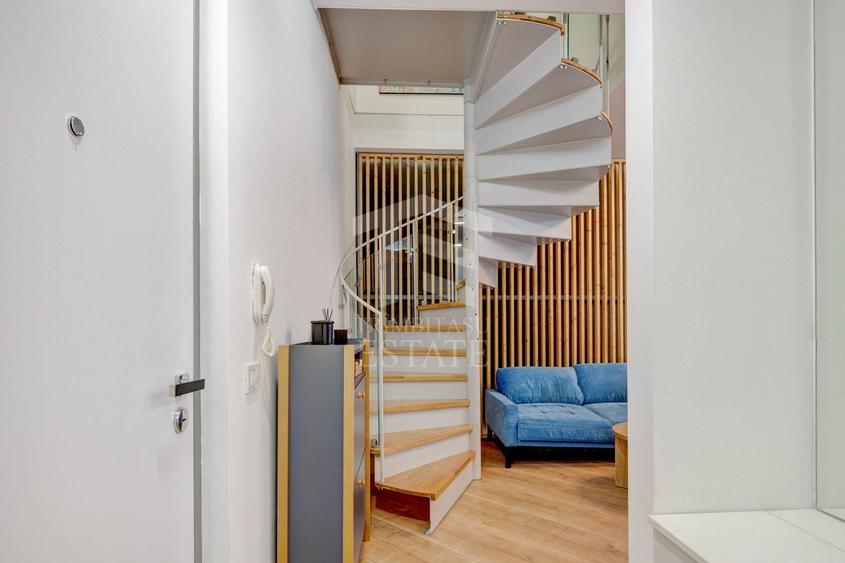 Apartament cu 4 camere semidecomandat, mobilat în Barbu Văcărescu