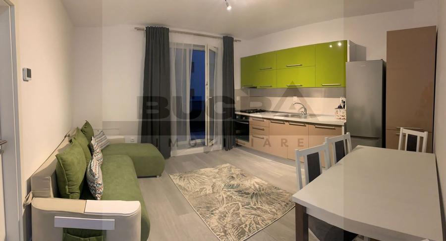 Apartament cu 2 camere semidecomandat în Chinteni