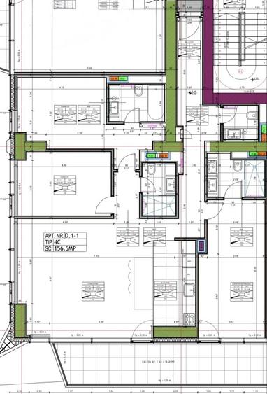 Apartament cu 4 camere decomandat în Lacul Tei
