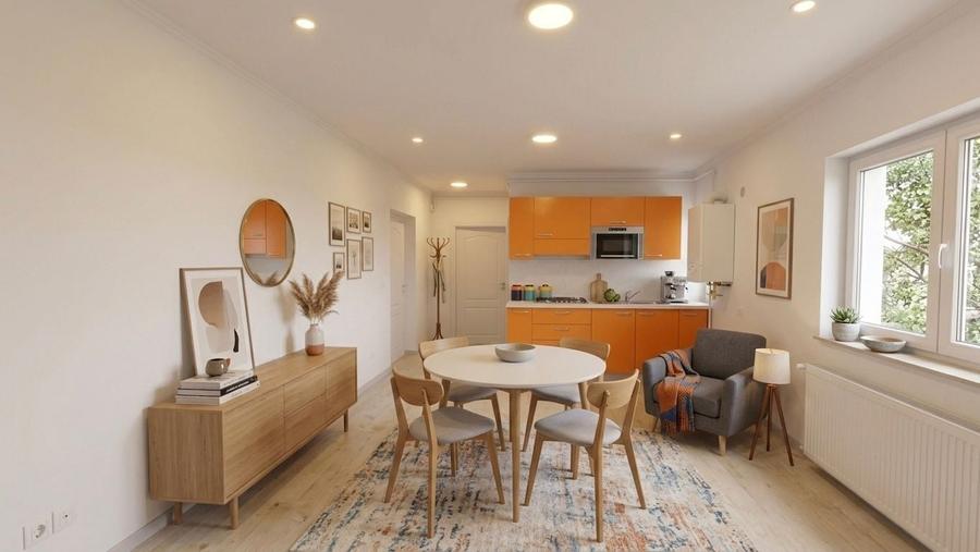 Apartament cu 2 camere semidecomandat în Confecții