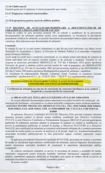 Teren de 400 mp, în Central