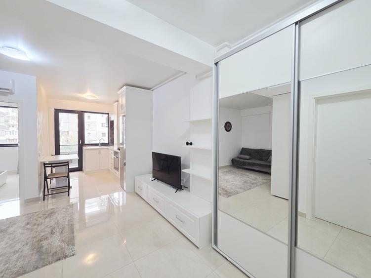 Apartament cu 2 camere nedecomandat, mobilat în Micro 17