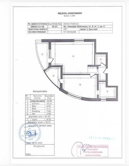 Apartament cu 2 camere decomandat în Herăstrău