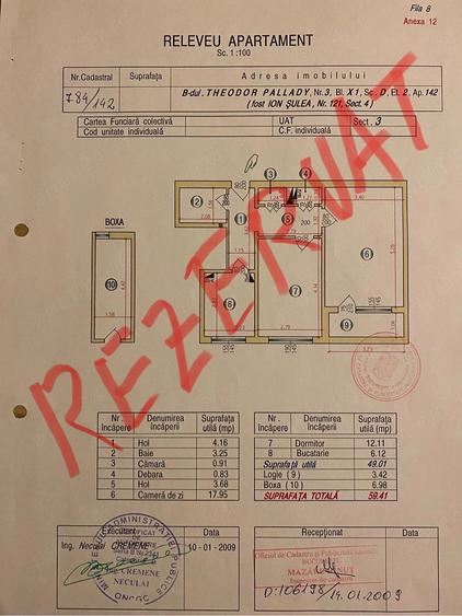 Apartament cu 2 camere decomandat în Nicolae Grigorescu