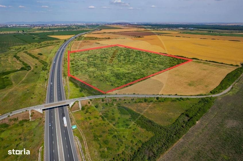 Teren 113,750mp Arad / Autostrada A1 - 7