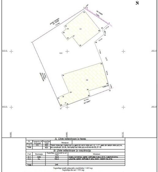 Casă cu 4 camere cu Teren 603 Mp în Petrăchioaia