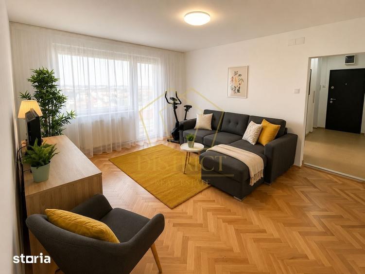 Apartament cu 3 camere semidecomandat în Take Ionescu