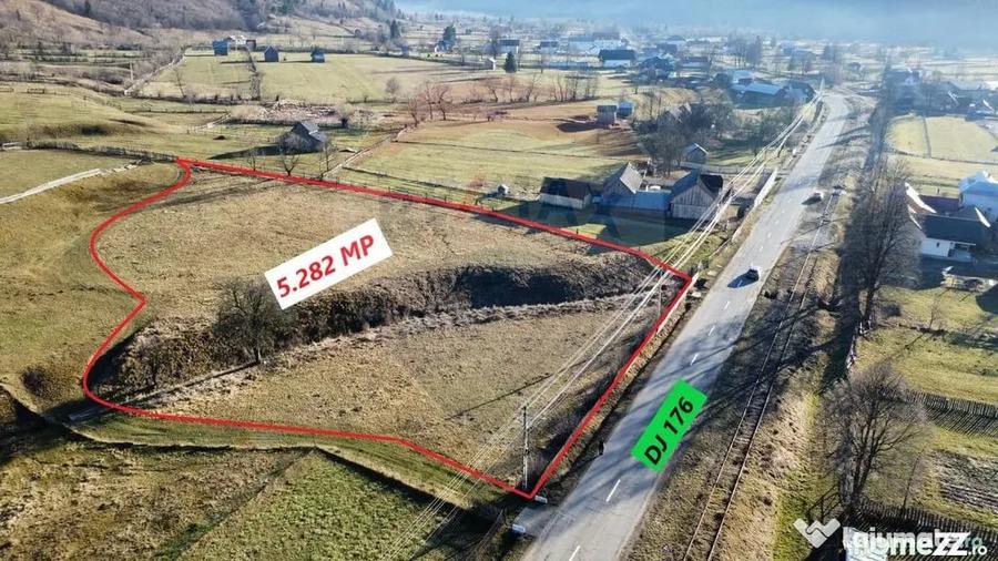 Teren de 5282 mp, în Vatra Moldoviței