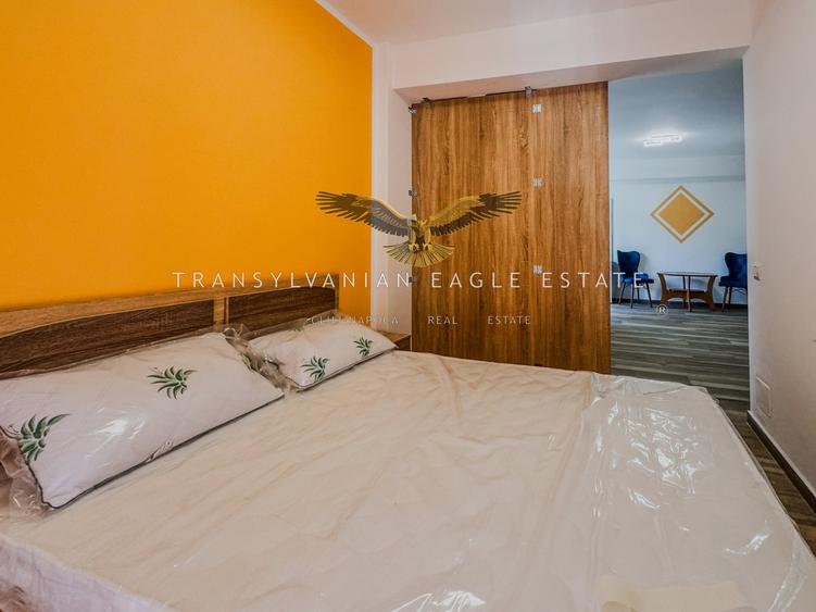 Apartament cu 2 camere semidecomandat, mobilat în Borhanci