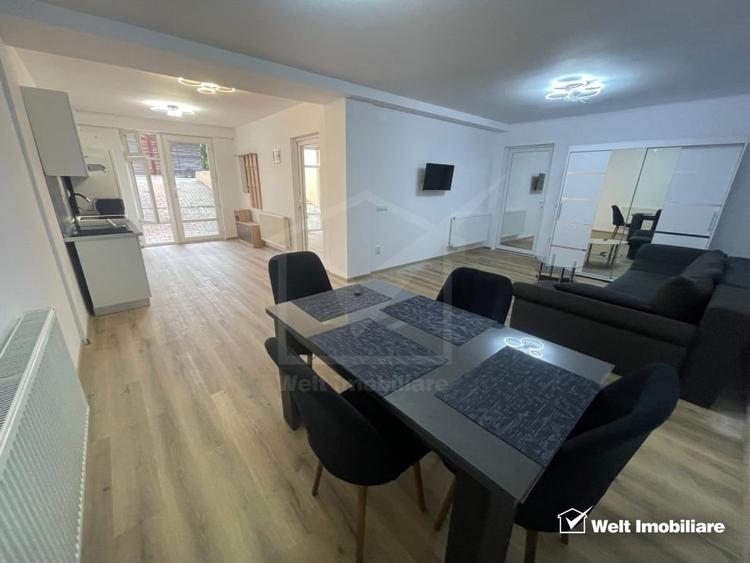 Apartament cu 2 camere semidecomandat, mobilat în Plopilor