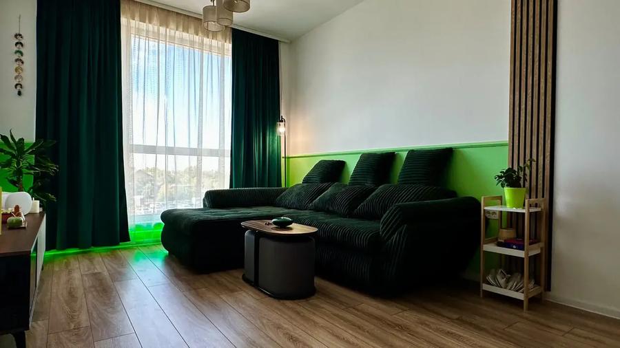 Apartament cu 2 camere, mobilat în Ultracentral