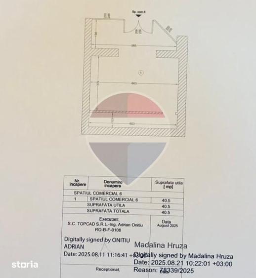 Spatiu comercial de inchiriat -41mp -parter- RIN Grand Residence - 1
